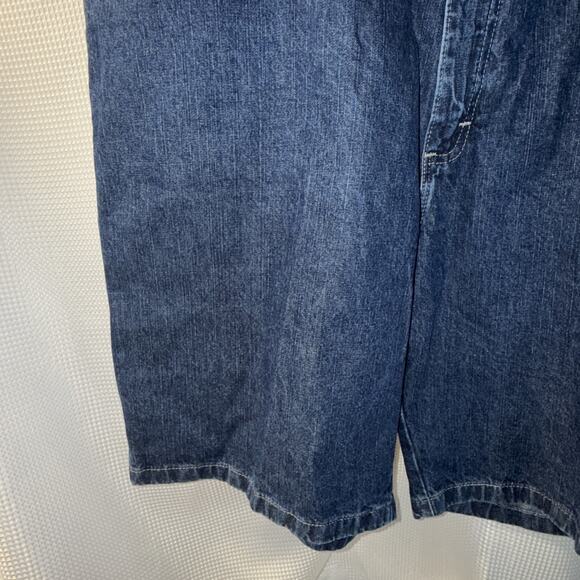 Size 42 Men’s Wrangler Carpenter Jean Shorts Blue Denim 64WC2ZD 10" Inseam NWT - Picture 5 of 14